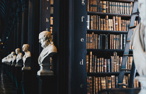 books in the library