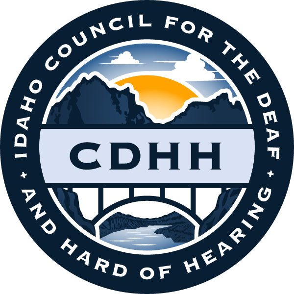 Idaho Council for the Deaf and Hard of Hearing Logo
